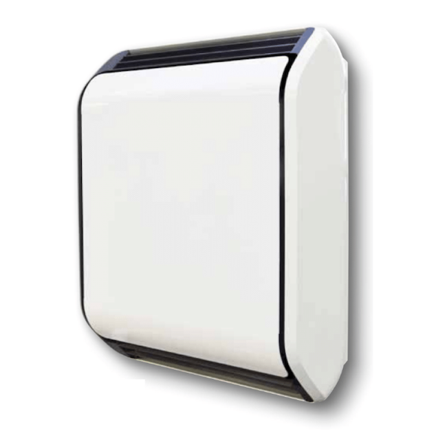 Italkero POSTER SPW 50 Radiatore alta efficienza a gas GPL/metano kw 4,3 a tiraggio forzato e aria calda dall'alto