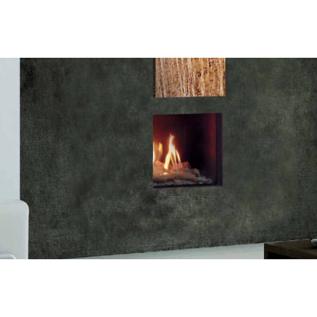 Italkero QUADRO 40 Brasero empotrable de interior Inox gas natural 15,5 kw