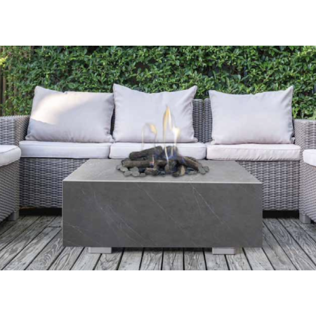 Italkero QUADRO 40 Brasero à gaz GPL Inox encastrable pour l'extérieur 17,5 kw