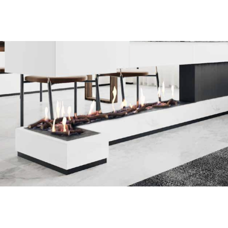 Italkero SNAKE 180C Built-in corner brazier gas LPG 15 kw