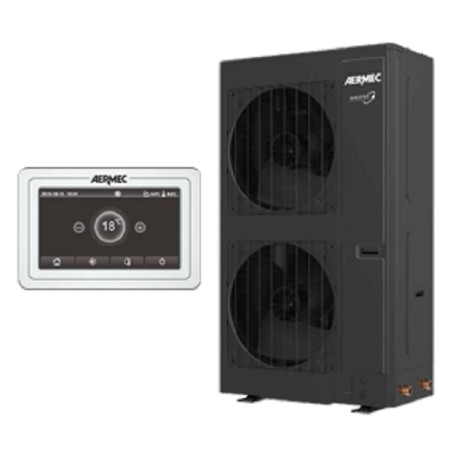 Bomba de calor aire/agua reversible trifásica inverter Aermec HMI180T