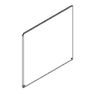 Argo CPBS 03 Copertura posteriore colore bianco per...