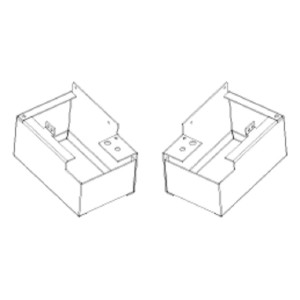 Argo FE03 Feet for anchoring the unit to the floor color...