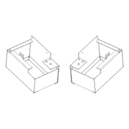 Argo FE03 Feet for anchoring the unit to the floor color white