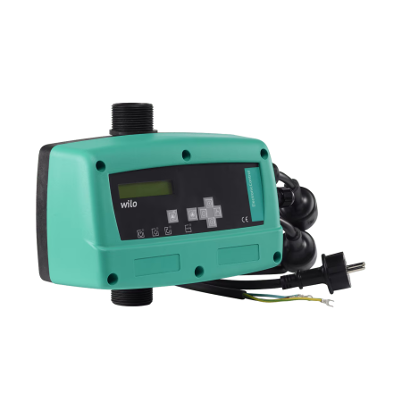 Wilo MM5 Apparecchio di regolazione elettronica con convertitore di frequenza per il controllo della velocità di pompe per acqua pulita. Alim. di rete 1~230 V, 50/60 Hz, corrente nominale max 5 A, per il controllo di una pompa alim. 1~230 V