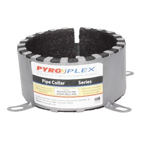 PYROPLEX 400 SERIES COLLIER IGNIFUGE EN ACIER INOXYDABLE D. 350MM