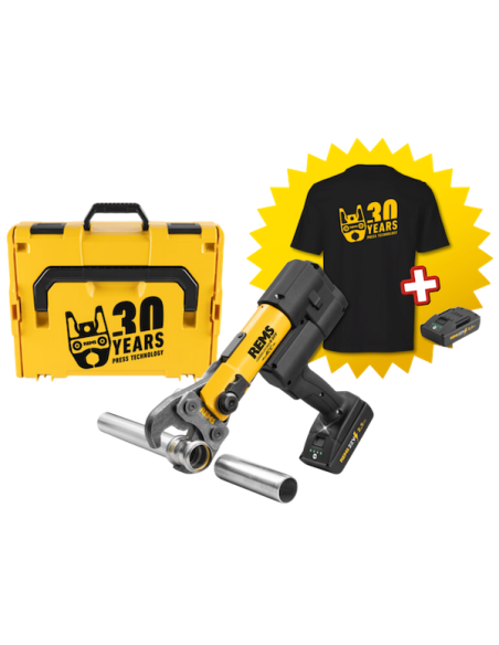 Rems Akku-Press E 22V ACC Basic-Pack Battery-Powered Stapler EDITION 30 YEARS OF REMS