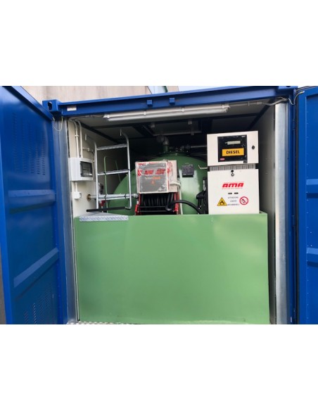 AMA advanced fluid systems DT BC-G 90 Système conteneurisé de stockage et de distribution de carburant Diesel 9000 lt