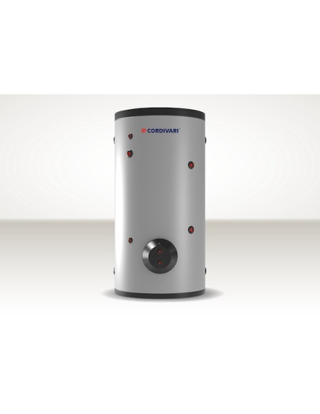 Cordivari EXTRA 1 WXC 2500 Polywarm kettle with 1 removable 316L stainless steel flexible insulation removable exchanger 2500lt