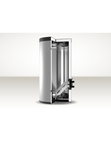 Cordivari EXTRA 1 INOX XXC 2500 316L stainless steel kettle with 1 removable INOX 316L flexible insulation removable exchanger 2500lt