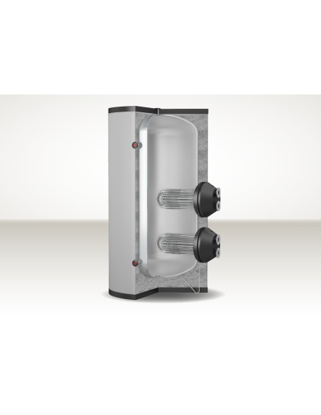 Cordivari EXTRA 1 STEAM XXC 1500 316L stainless steel kettles with 1 removable steam or superheated water exchanger removable flexible insulation 1500lt