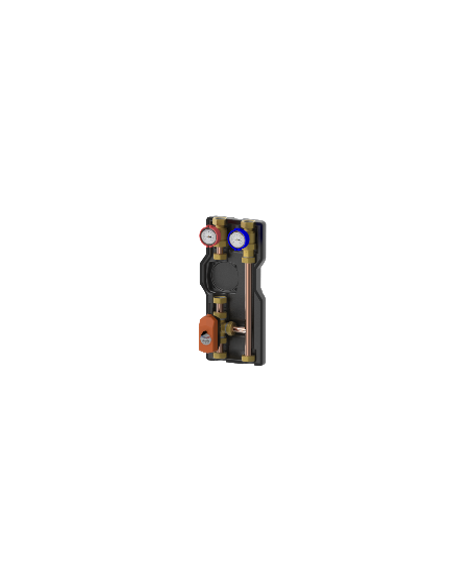 De Pala Gruppo di regolazione motorizzato 3 punti DN20 (senza circolatore) per bassa/media temperatura - p.fisso o var. interasse 90 mm - kv 2.5