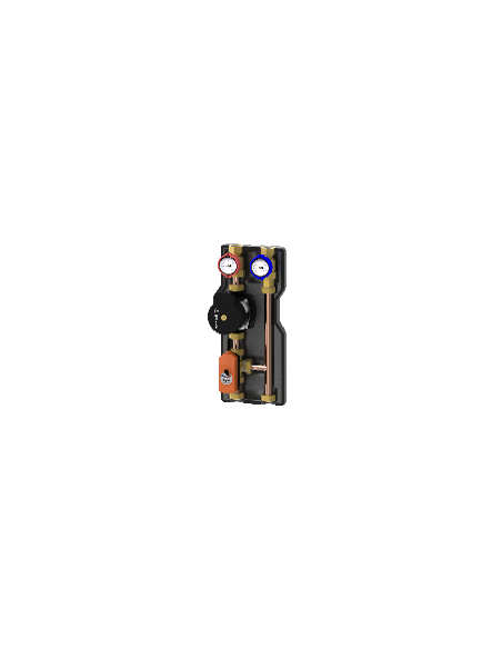 De Pala Gruppo di regolazione motorizzato 3 punti DN20 per bassa/media temperatura - p.fisso o var. interasse 90 mm - kv 4,4