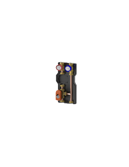 De Pala Grupo de regulación motorizado de 3 puntos - DN20 (sin circulador) para baja/media temperatura - velocidad fija o variable, distancia entre ejes 90 mm - kv 4,4