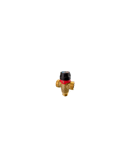 De Pala Easy-mix thermostatic valve for pump group, kv 3.5, connections 1" 1/4 + 1"