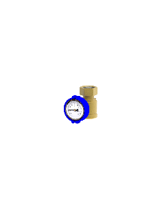 De Pala Ventil mit blauem Thermometer für De Pala...