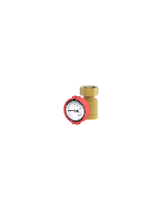 De Pala Kugelabsperrventil komplett mit Thermometer...