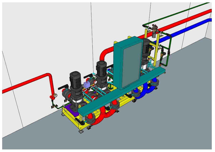 Progettazione 3D Skid – Reblotech